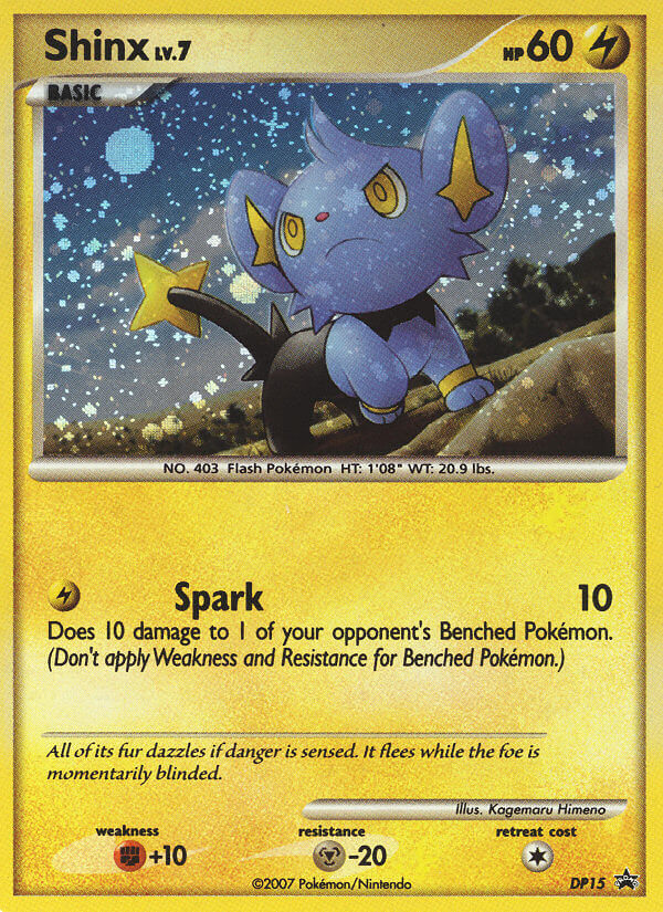 Shinx (DP15) [Diamond & Pearl: Black Star Promos] | Dumpster Cat Games