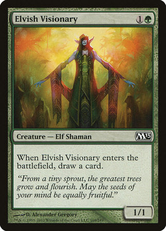 Elvish Visionary [Magic 2013] | Dumpster Cat Games