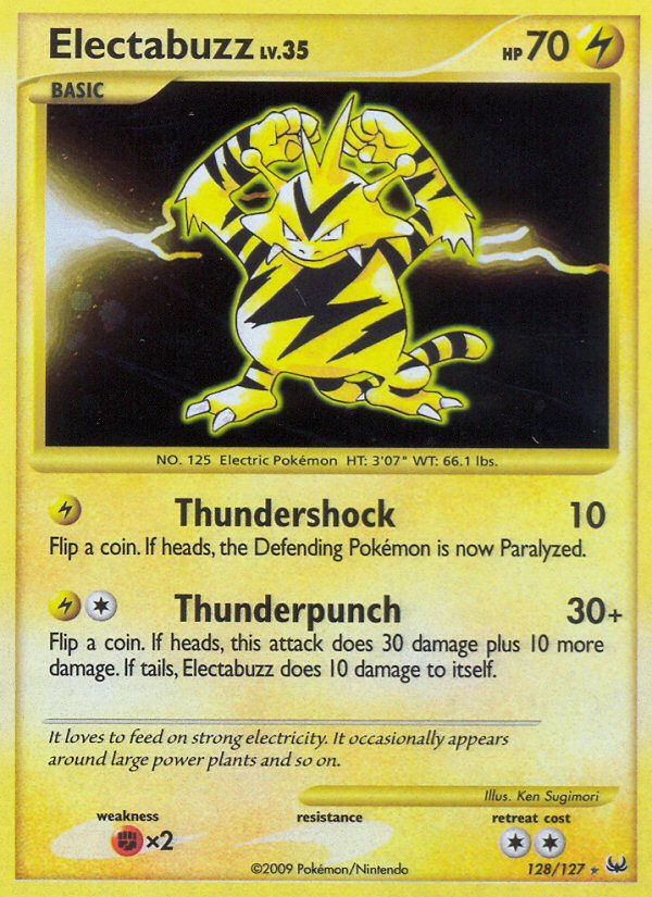 Electabuzz (128/127) [Platinum: Base Set] | Dumpster Cat Games