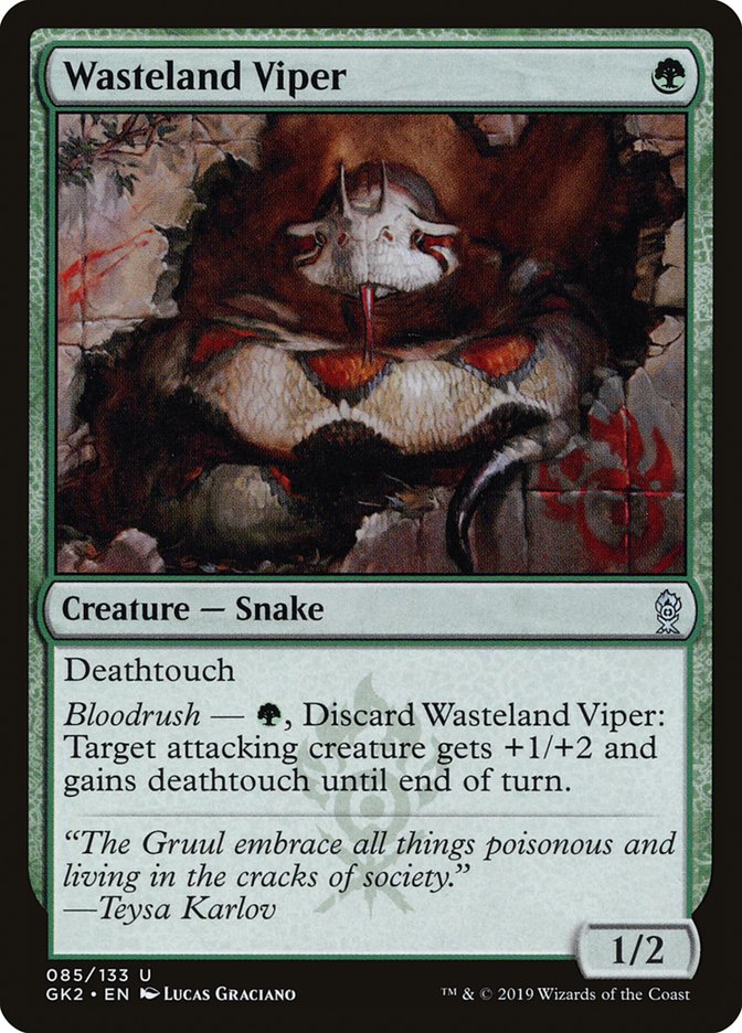 Wasteland Viper [Ravnica Allegiance Guild Kit] | Dumpster Cat Games