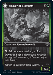 Weaver of Blossoms // Blossom-Clad Werewolf [Innistrad: Double Feature] | Dumpster Cat Games