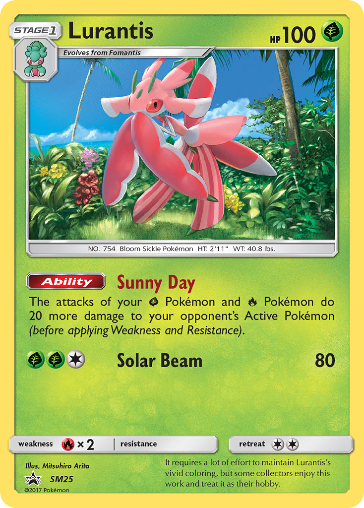 Lurantis (SM25) [Sun & Moon: Black Star Promos] | Dumpster Cat Games