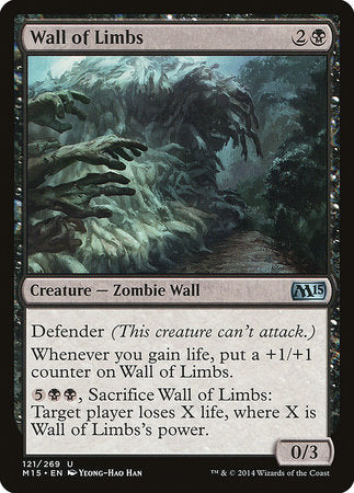 Wall of Limbs [Magic 2015] | Dumpster Cat Games