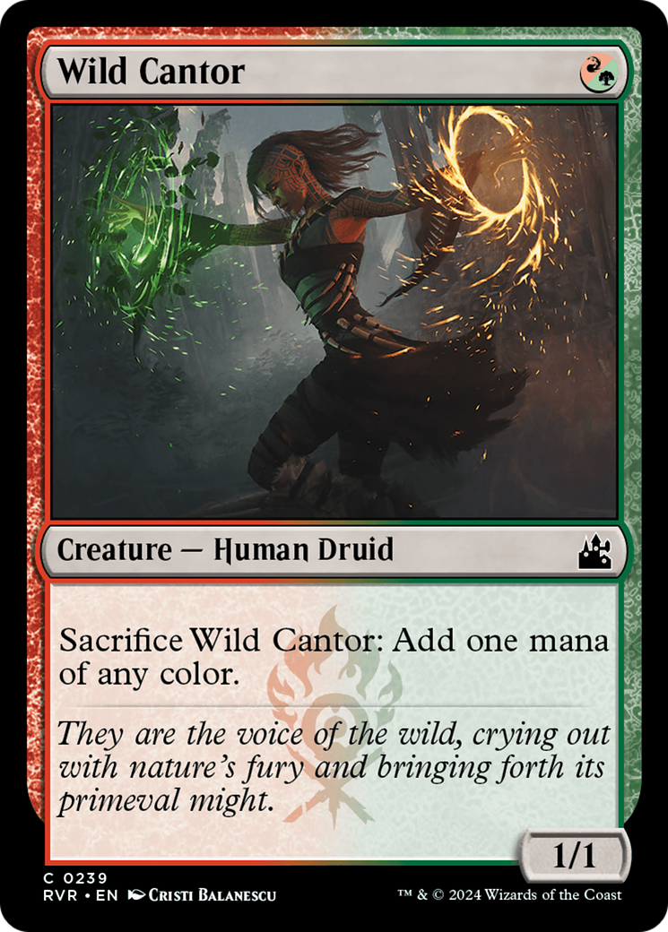 Wild Cantor [Ravnica Remastered] | Dumpster Cat Games