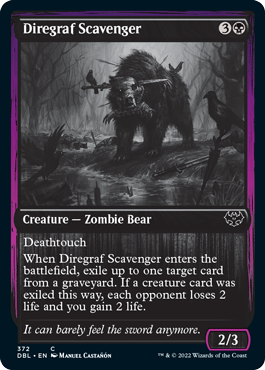 Diregraf Scavenger [Innistrad: Double Feature] | Dumpster Cat Games