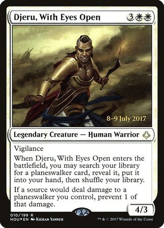 Djeru, With Eyes Open [Hour of Devastation Promos] | Dumpster Cat Games