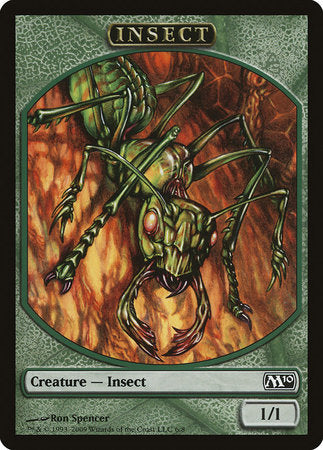 Insect Token [Magic 2010 Tokens] | Dumpster Cat Games