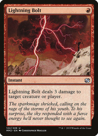 Lightning Bolt [Modern Masters 2015] | Dumpster Cat Games