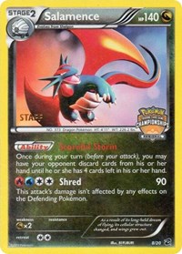 Salamence (8/20) (Regional Championship Promo Staff) [Black & White: Dragon Vault] | Dumpster Cat Games