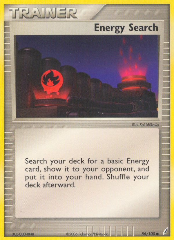 Energy Search (86/100) [EX: Crystal Guardians] | Dumpster Cat Games