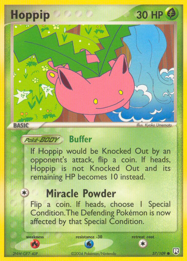 Hoppip (57/109) [EX: Team Rocket Returns] | Dumpster Cat Games