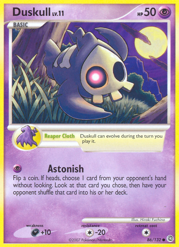 Duskull (86/132) [Diamond & Pearl: Secret Wonders] | Dumpster Cat Games