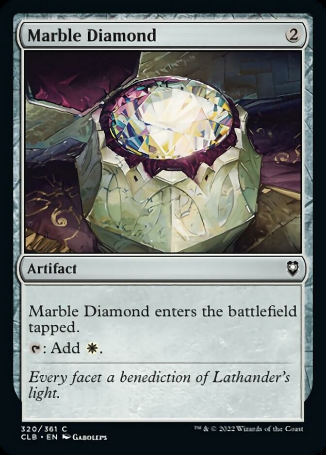 Marble Diamond [Commander Legends: Battle for Baldur's Gate] | Dumpster Cat Games