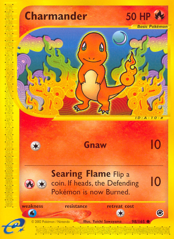 Charmander (98/165) [Expedition: Base Set] | Dumpster Cat Games