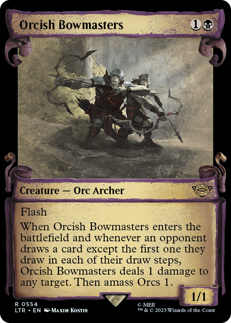 Orcish Bowmasters [The Lord of the Rings: Tales of Middle-Earth Showcase Scrolls] | Dumpster Cat Games