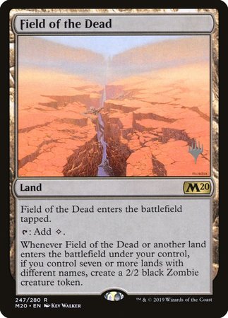 Field of the Dead [Core Set 2020 Promos] | Dumpster Cat Games