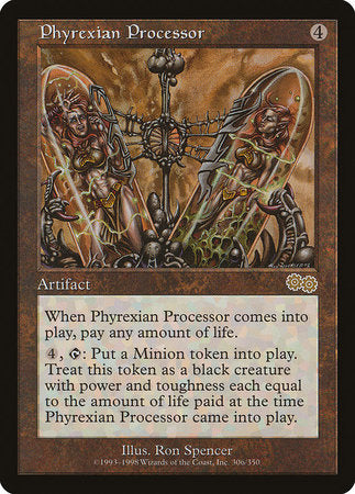 Phyrexian Processor [Urza's Saga] | Dumpster Cat Games