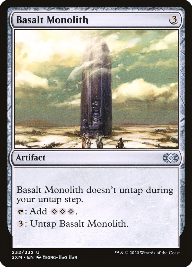 Basalt Monolith [Double Masters] | Dumpster Cat Games