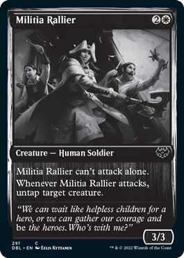 Militia Rallier [Innistrad: Double Feature] | Dumpster Cat Games