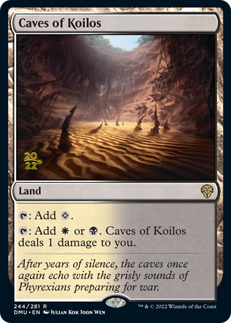 Caves of Koilos [Dominaria United Prerelease Promos] | Dumpster Cat Games