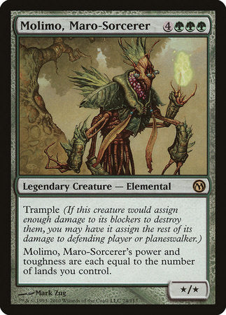 Molimo, Maro-Sorcerer [Duels of the Planeswalkers] | Dumpster Cat Games