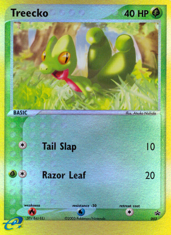 Treecko (003) [Nintendo: Black Star Promos] | Dumpster Cat Games