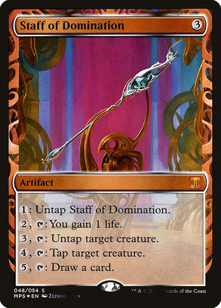 Staff of Domination [Kaladesh Inventions] | Dumpster Cat Games