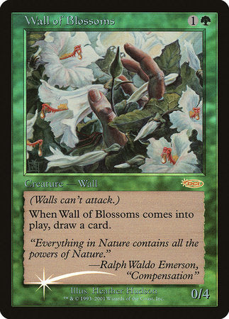 Wall of Blossoms [Friday Night Magic 2002] | Dumpster Cat Games