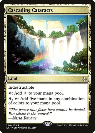 Cascading Cataracts [Amonkhet Promos] | Dumpster Cat Games