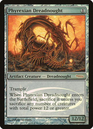 Phyrexian Dreadnought [Judge Gift Cards 2010] | Dumpster Cat Games