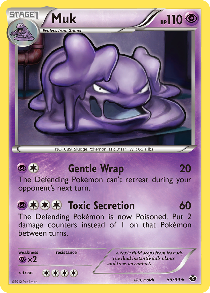 Muk (53/99) [Black & White: Next Destinies] | Dumpster Cat Games