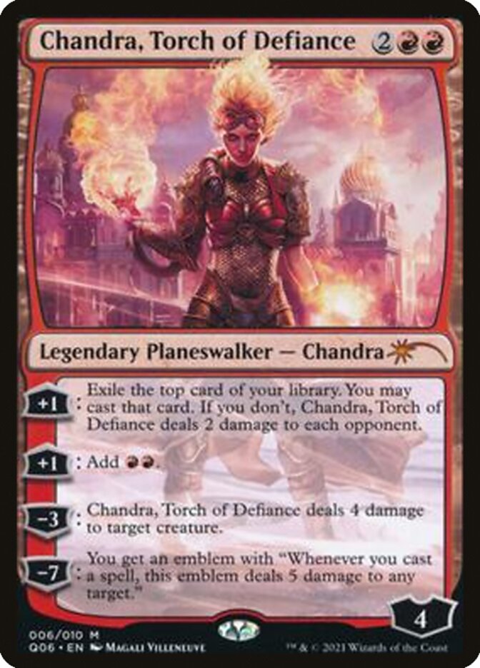 Chandra, Torch of Defiance [Pioneer Challenger Decks 2021] | Dumpster Cat Games