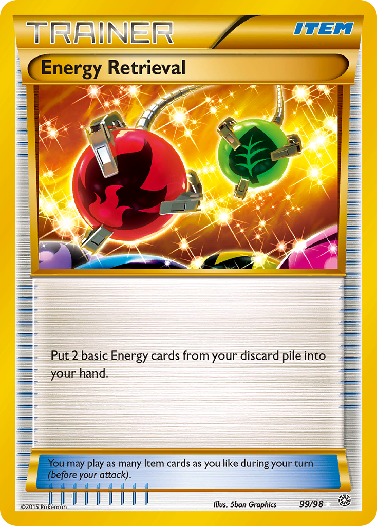 Energy Retrieval (99/98) [XY: Ancient Origins] | Dumpster Cat Games