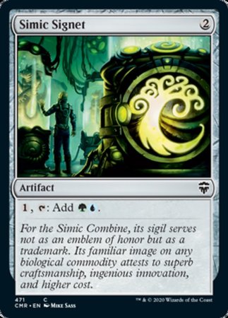 Simic Signet [Commander Legends] | Dumpster Cat Games