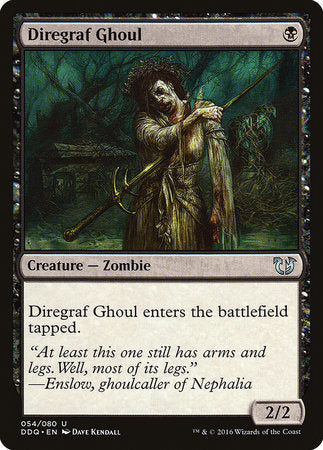 Diregraf Ghoul [Duel Decks: Blessed vs. Cursed] | Dumpster Cat Games