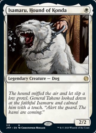 Isamaru, Hound of Konda [Jumpstart] | Dumpster Cat Games