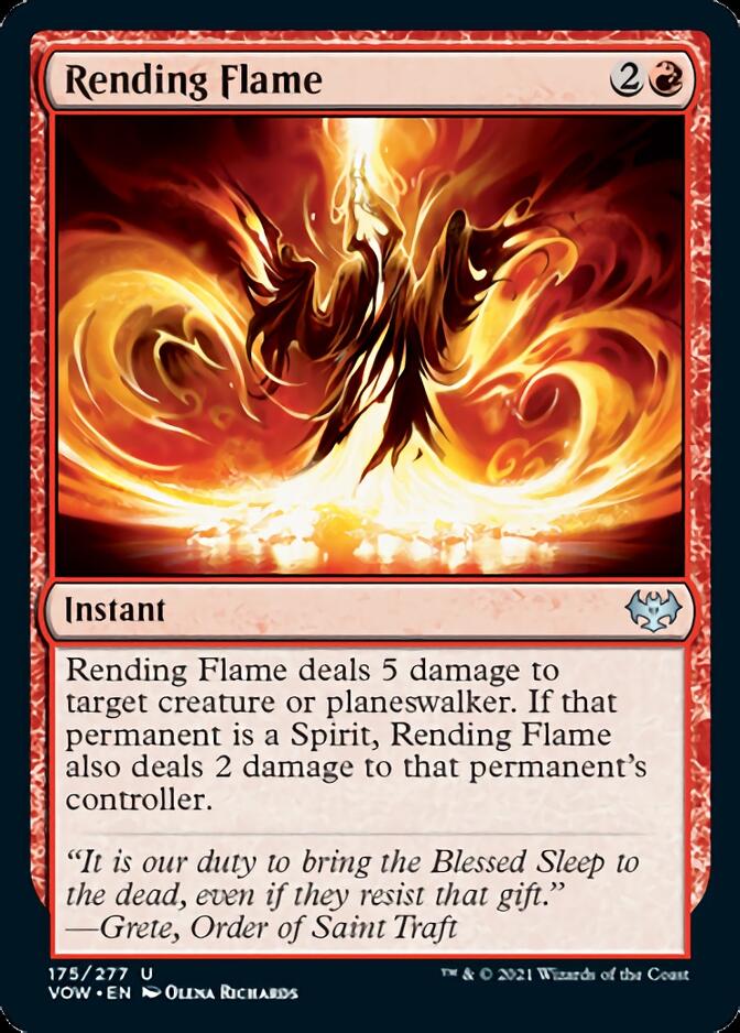 Rending Flame [Innistrad: Crimson Vow] | Dumpster Cat Games