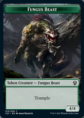 Demon // Fungus Beast Token [Commander 2021 Tokens] | Dumpster Cat Games