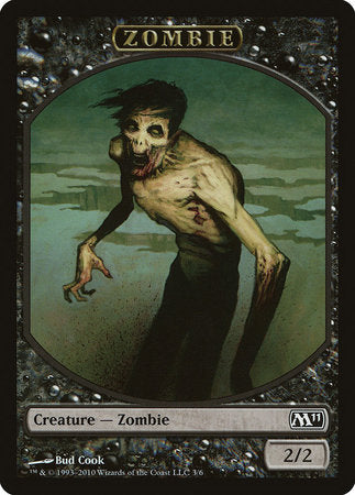 Zombie Token [Magic 2011 Tokens] | Dumpster Cat Games