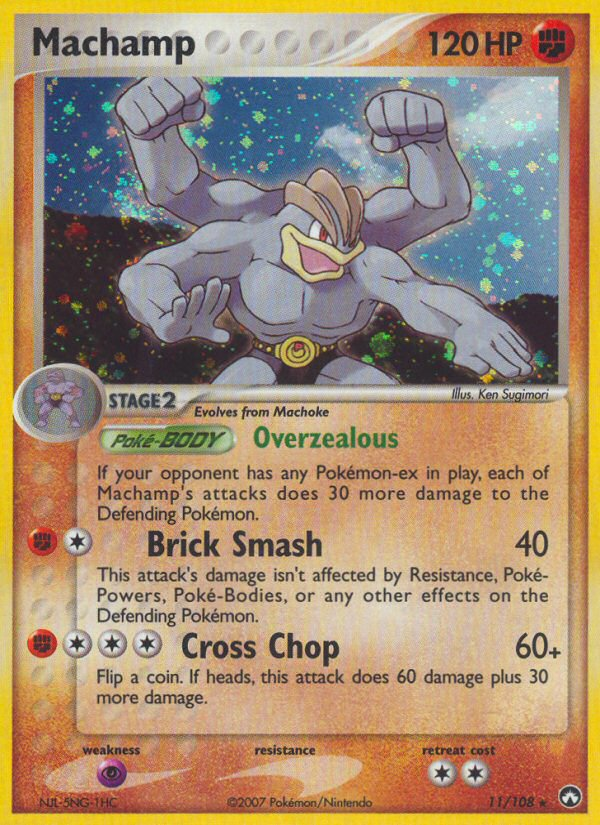 Machamp (11/108) [EX: Power Keepers] | Dumpster Cat Games