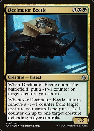 Decimator Beetle [Amonkhet] | Dumpster Cat Games