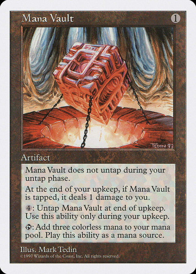 Mana Vault [Fifth Edition] | Dumpster Cat Games