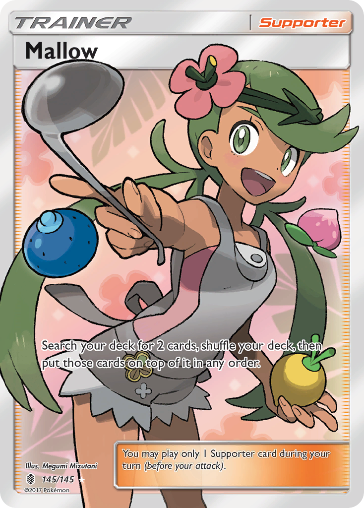 Mallow (145/145) [Sun & Moon: Guardians Rising] | Dumpster Cat Games