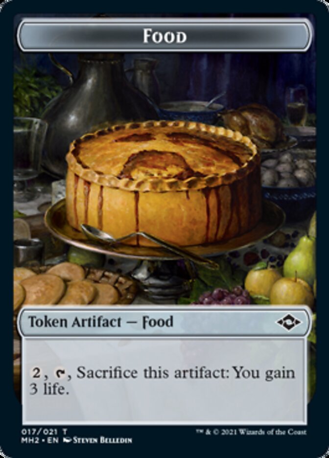 Food Token (#17) [Modern Horizons 2 Tokens] | Dumpster Cat Games