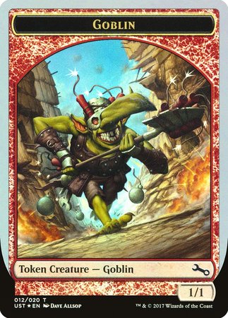 Goblin Token [Unstable Tokens] | Dumpster Cat Games