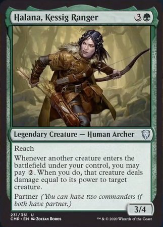 Halana, Kessig Ranger [Commander Legends] | Dumpster Cat Games