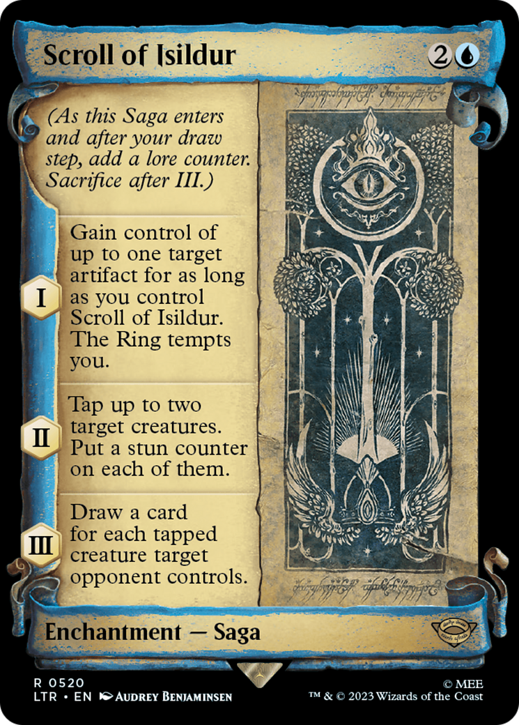 Scroll of Isildur [The Lord of the Rings: Tales of Middle-Earth Showcase Scrolls] | Dumpster Cat Games