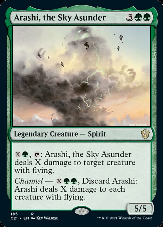 Arashi, the Sky Asunder [Commander 2021] | Dumpster Cat Games