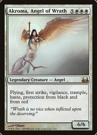 Akroma, Angel of Wrath [Duel Decks: Divine vs. Demonic] | Dumpster Cat Games