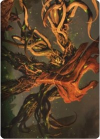 Ashaya, Soul of the Wild Art Card [Zendikar Rising Art Series] | Dumpster Cat Games